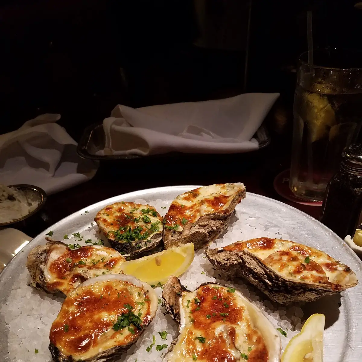 Blue Point Oysters on the Half Shell