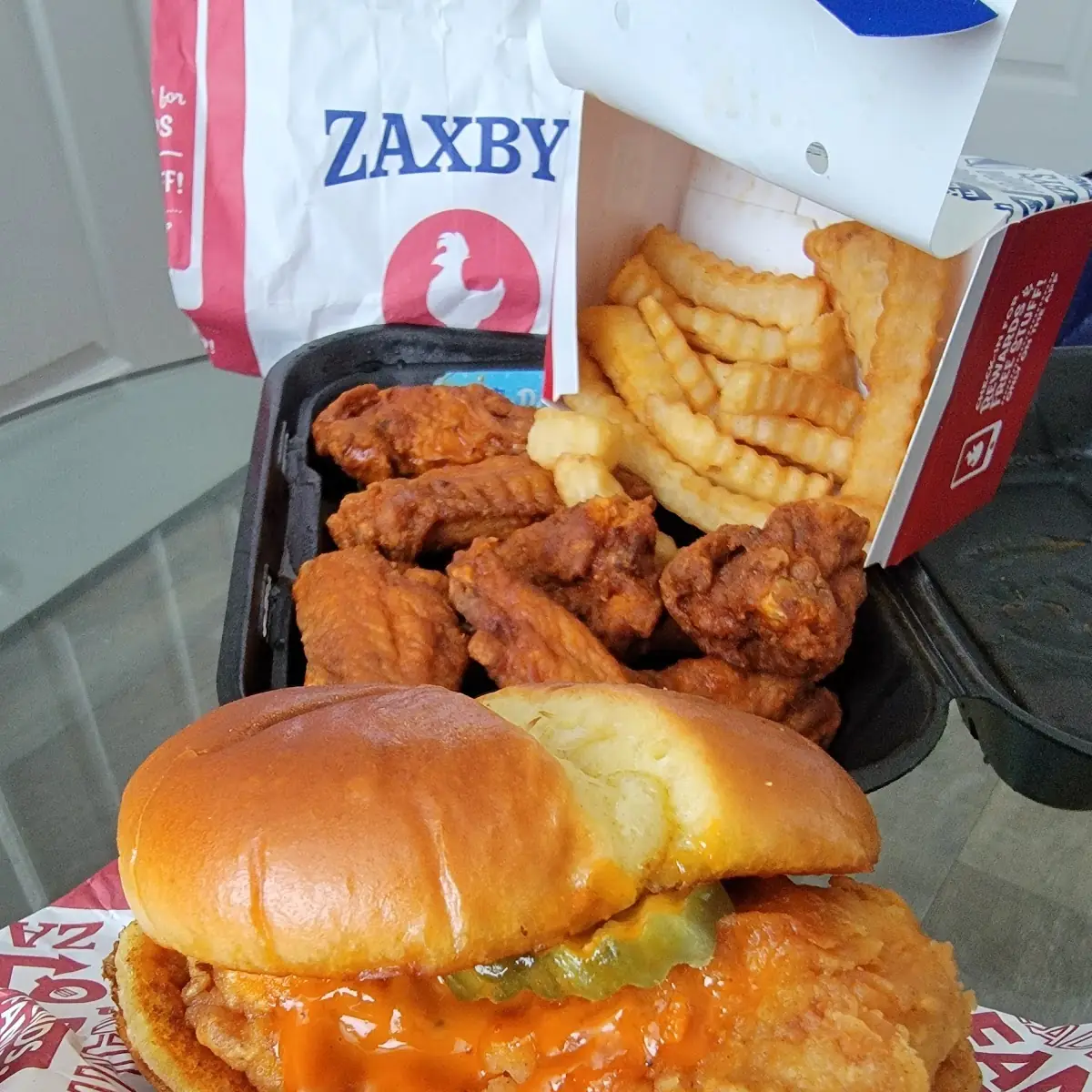 Zaxby's Spicy Chicken Sandwich