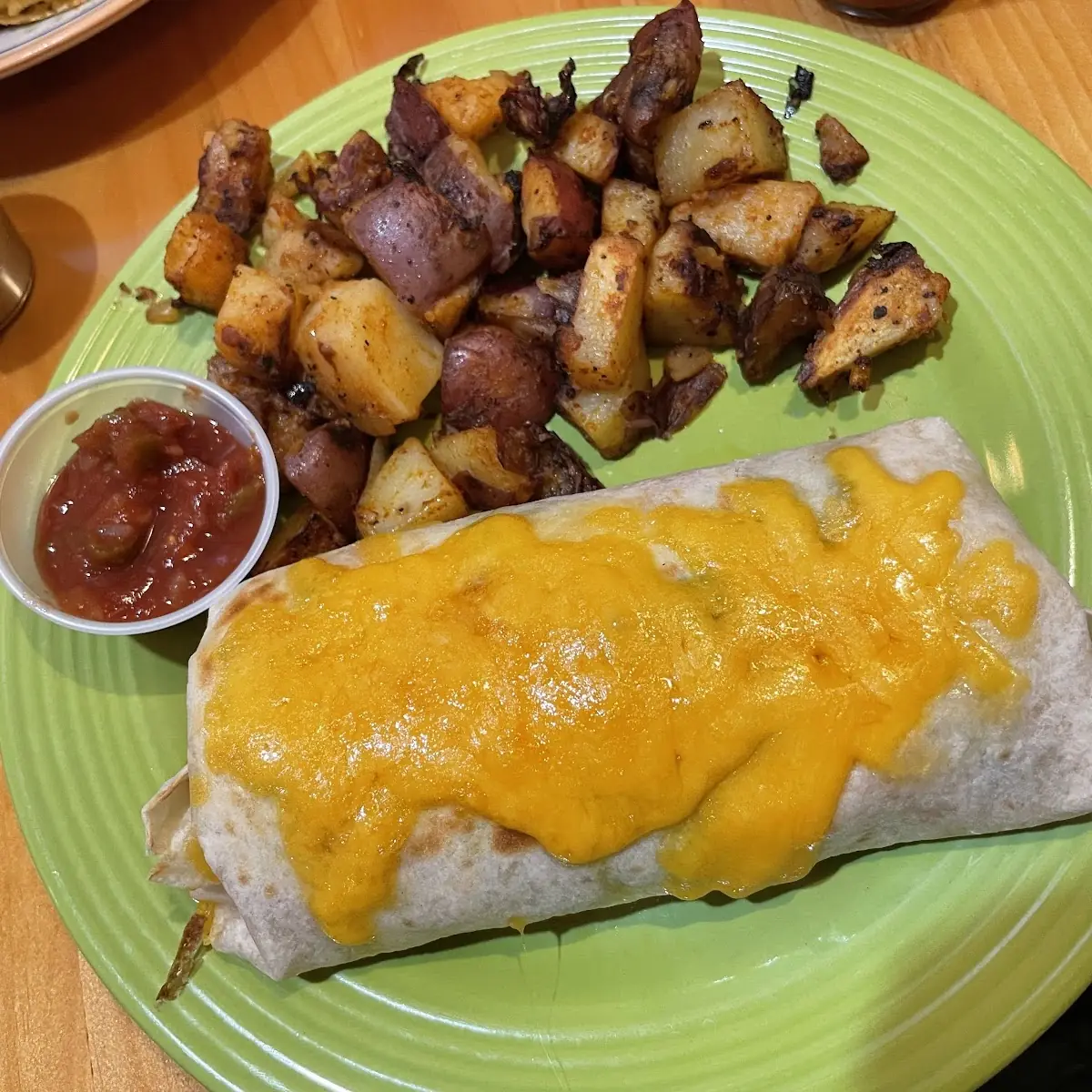 Ground Beef Burrito