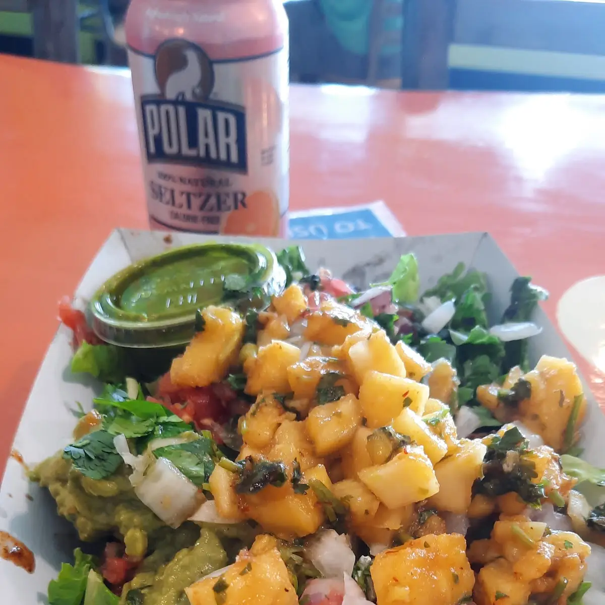 Chicken Salad Bowl with Pineapple