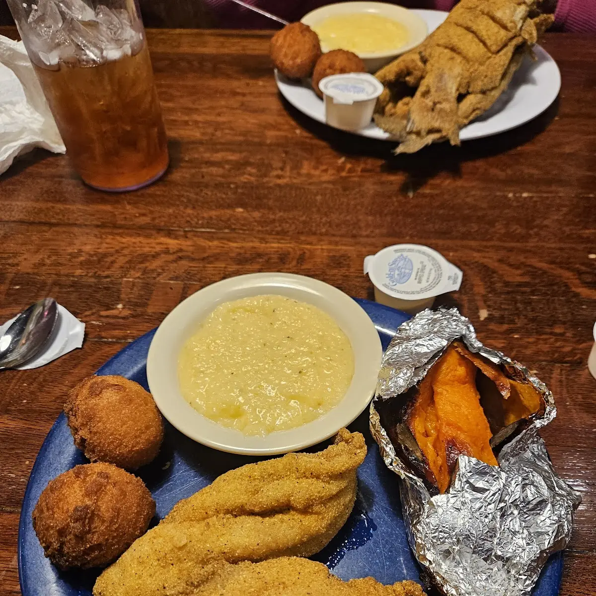 Fish & Popcorn Shrimp