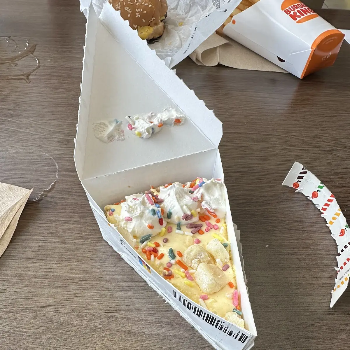 Birthday Cake Pie