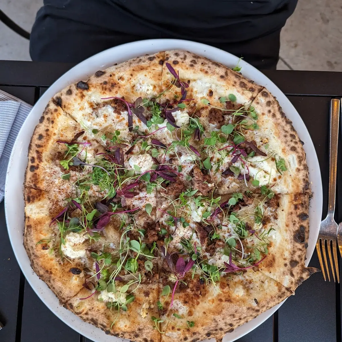 Confetti White Pizza