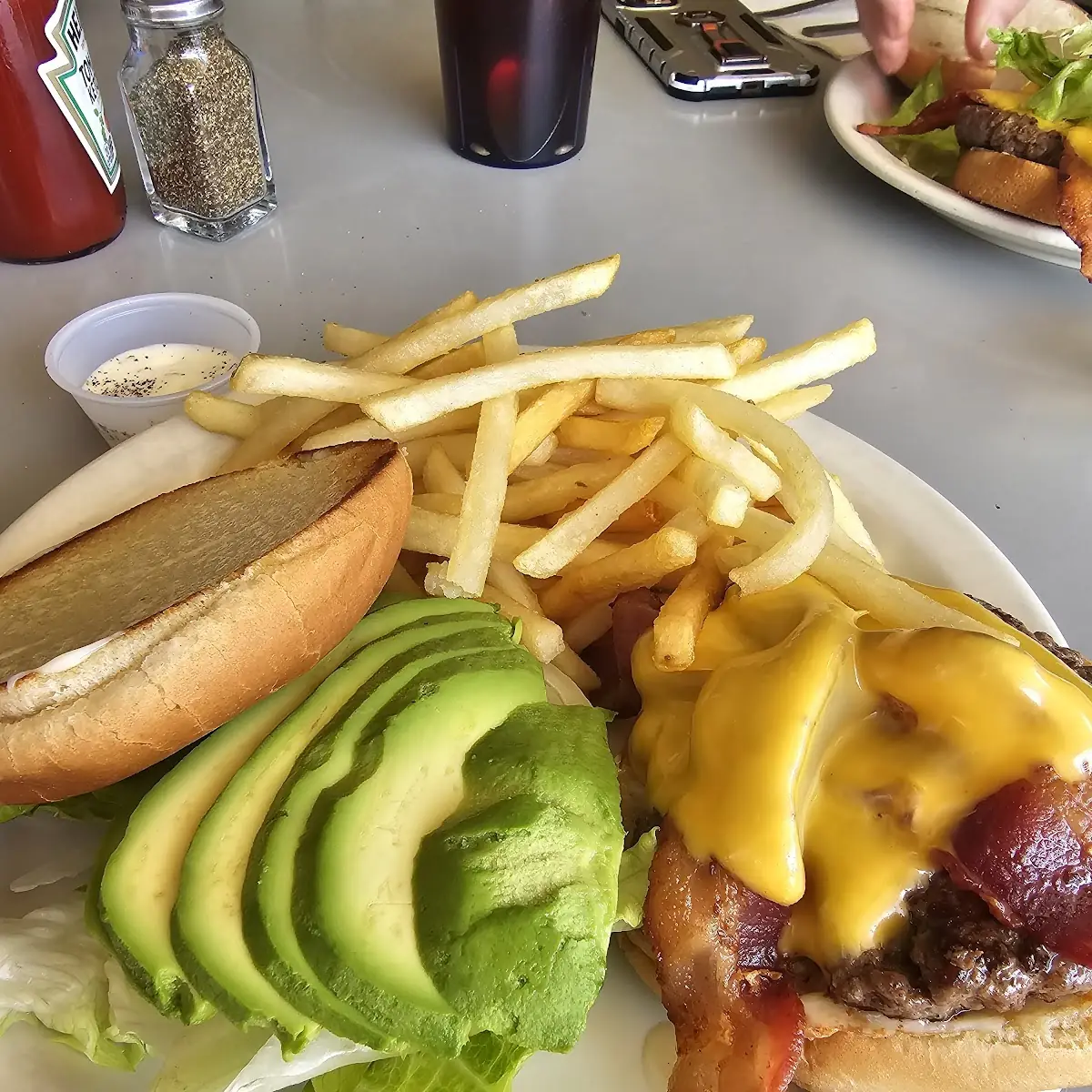 Bacon Cheeseburger with Avocado