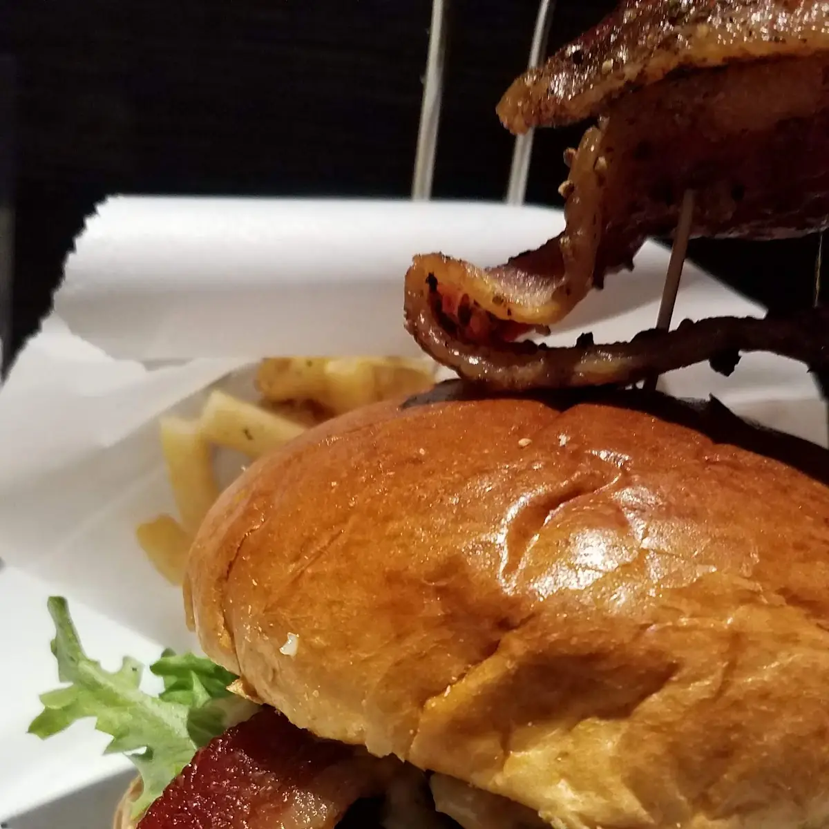 Triple Bacon Burger