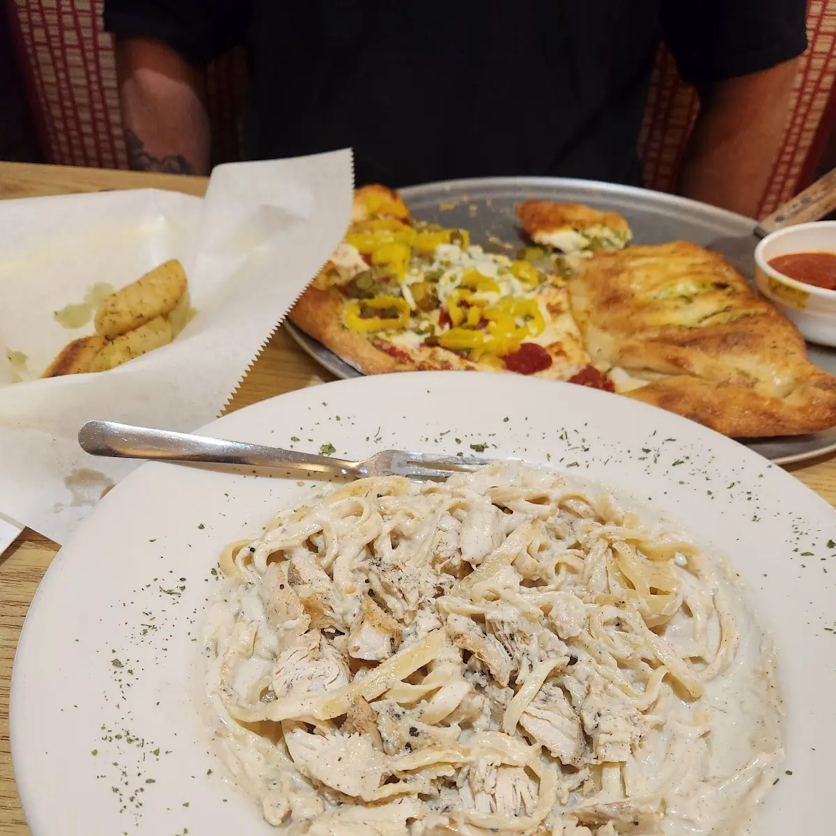 Grilled Chicken Alfredo
