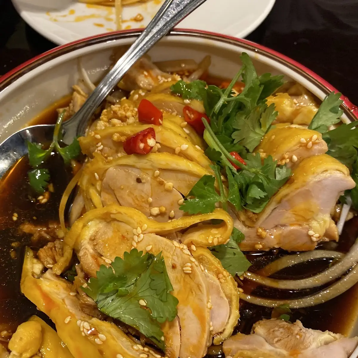 Chicken in Chili Oil