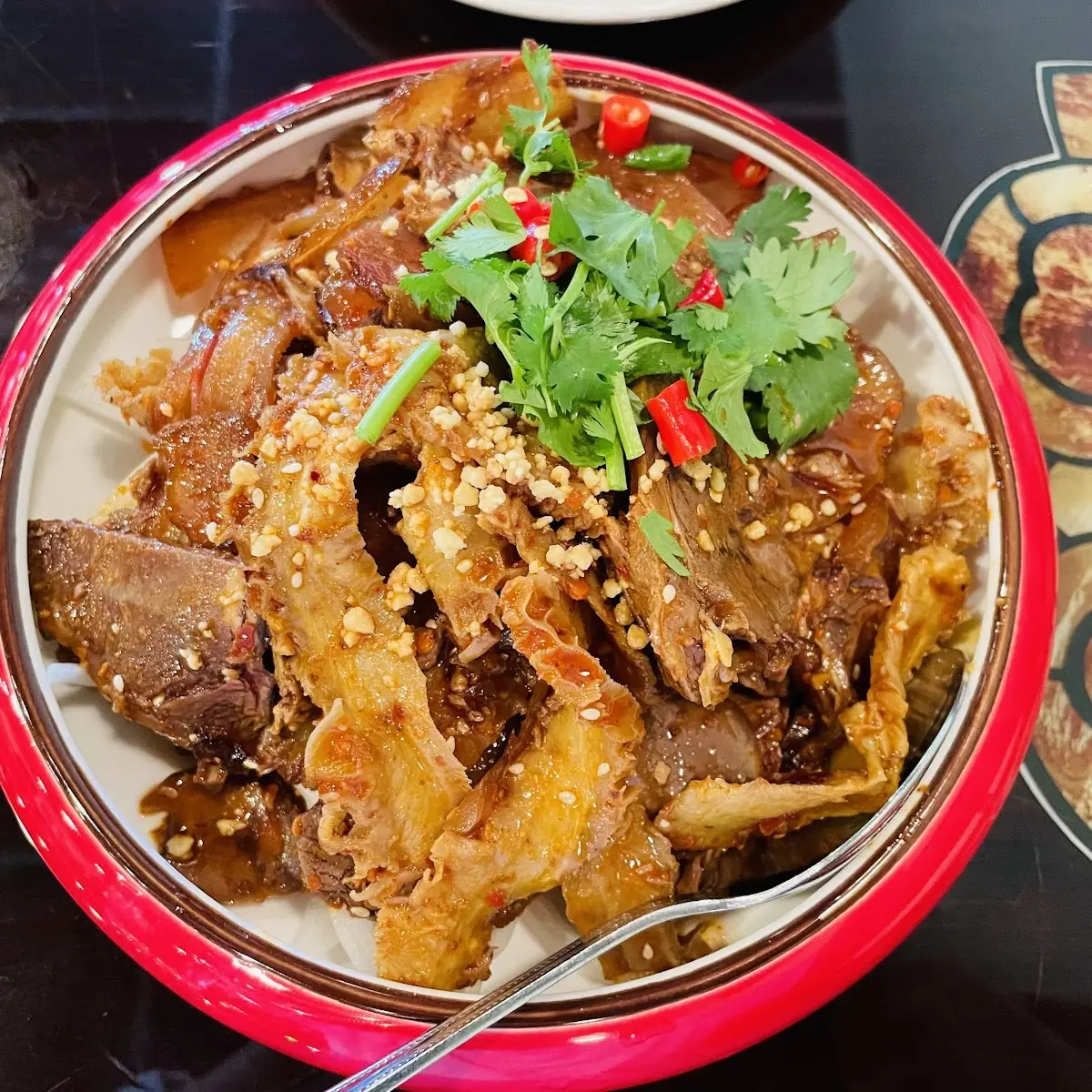 Sliced Beef & Tripe w Chili Sauce