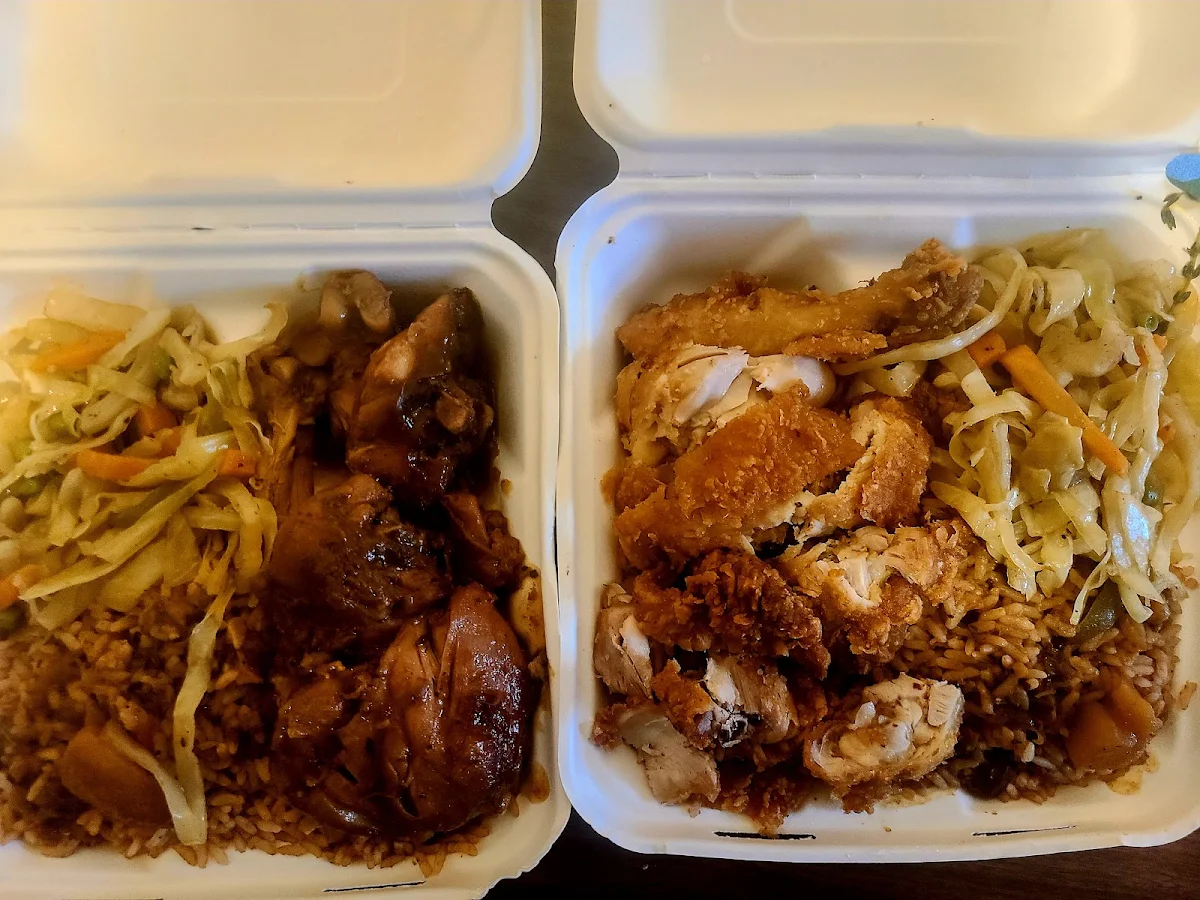 BBQ Chicken with White Rice