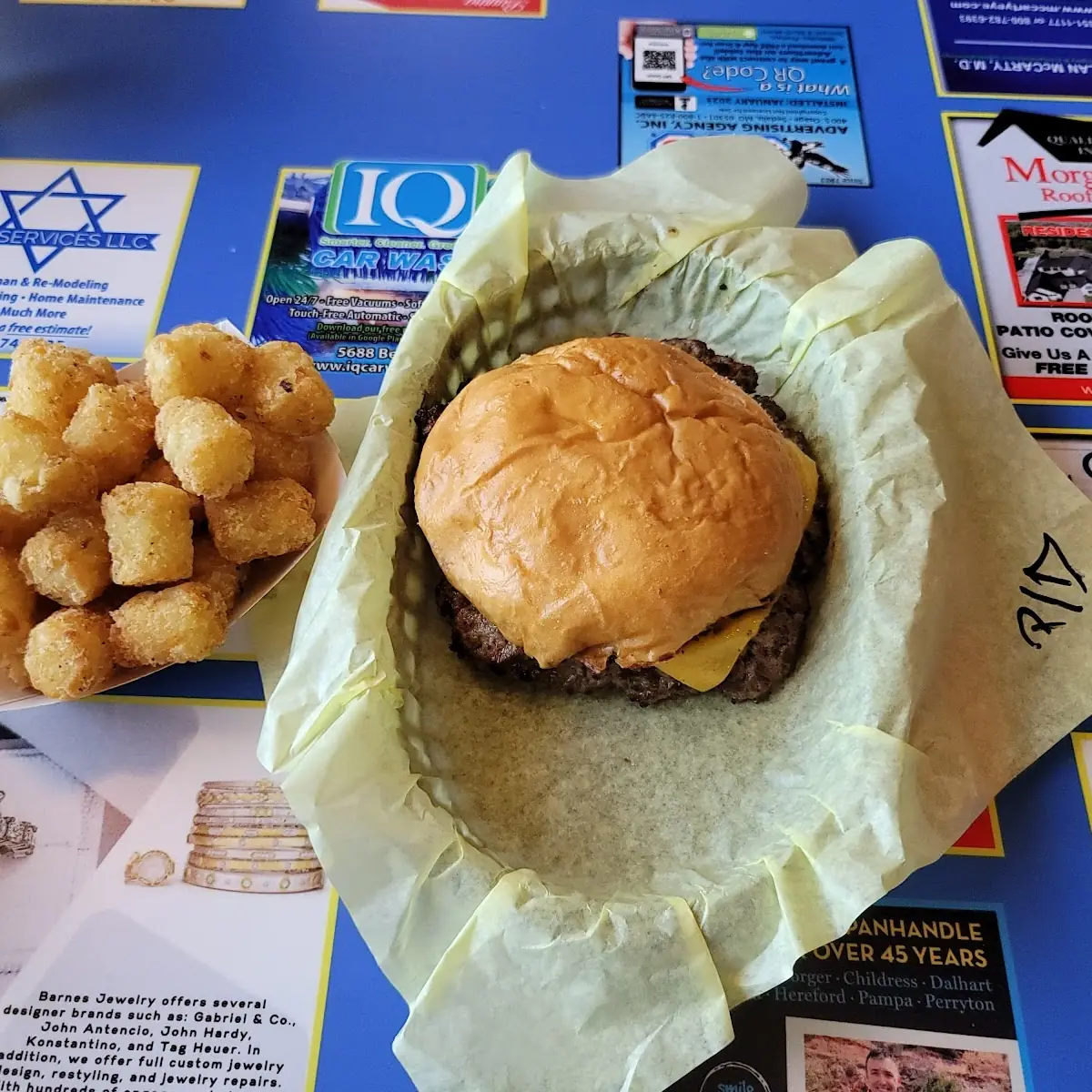 Cheeseburger and Tater Tots