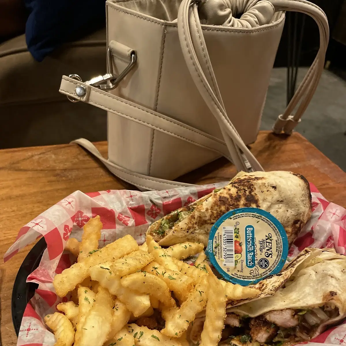 Chicken Wrap Fries