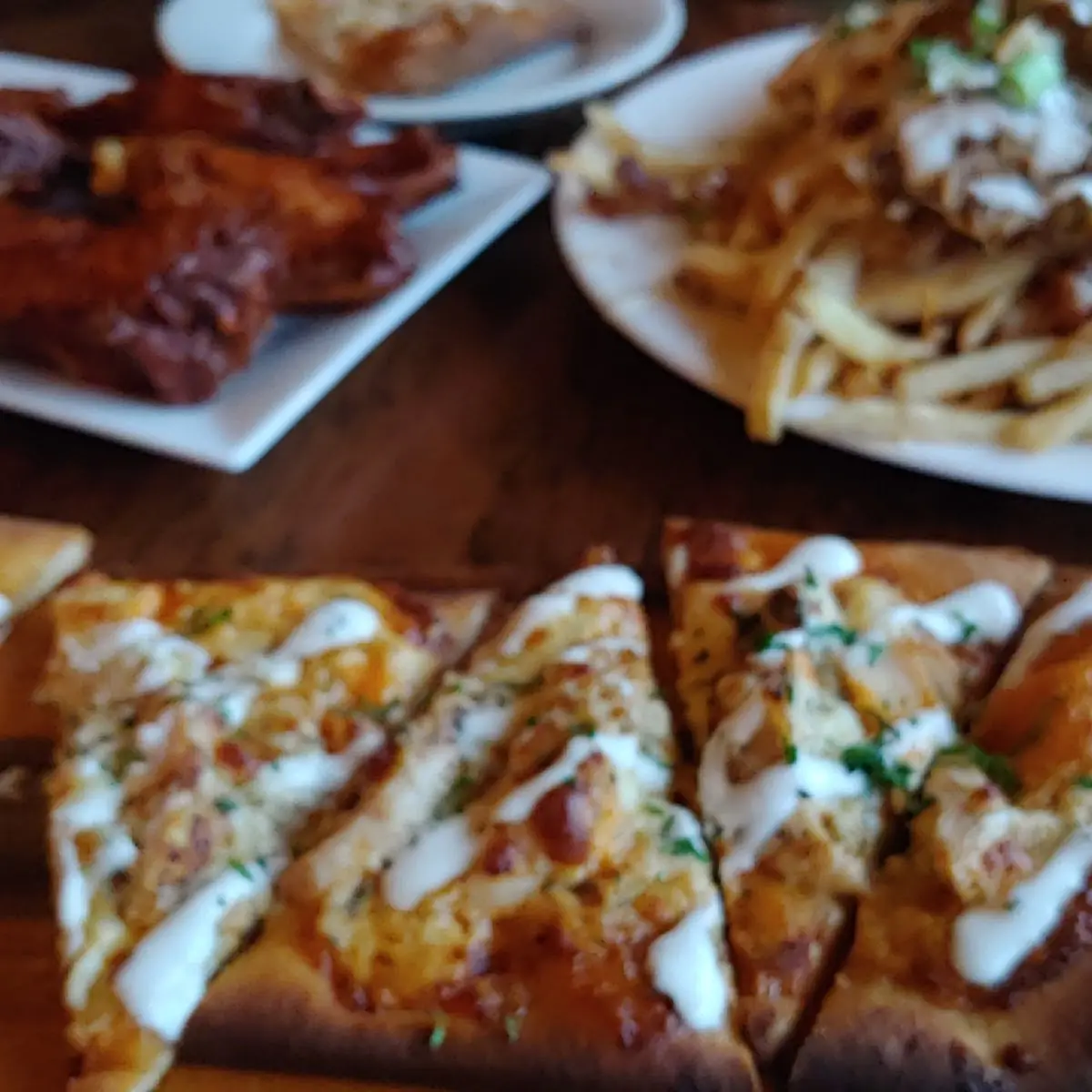 Buffalo Chicken Flatbread