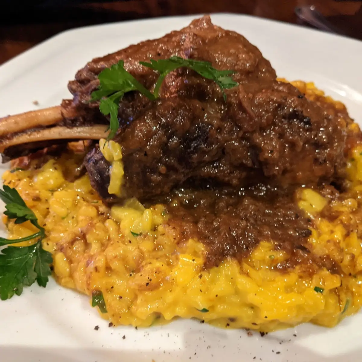 Lamb Shank w Risotto