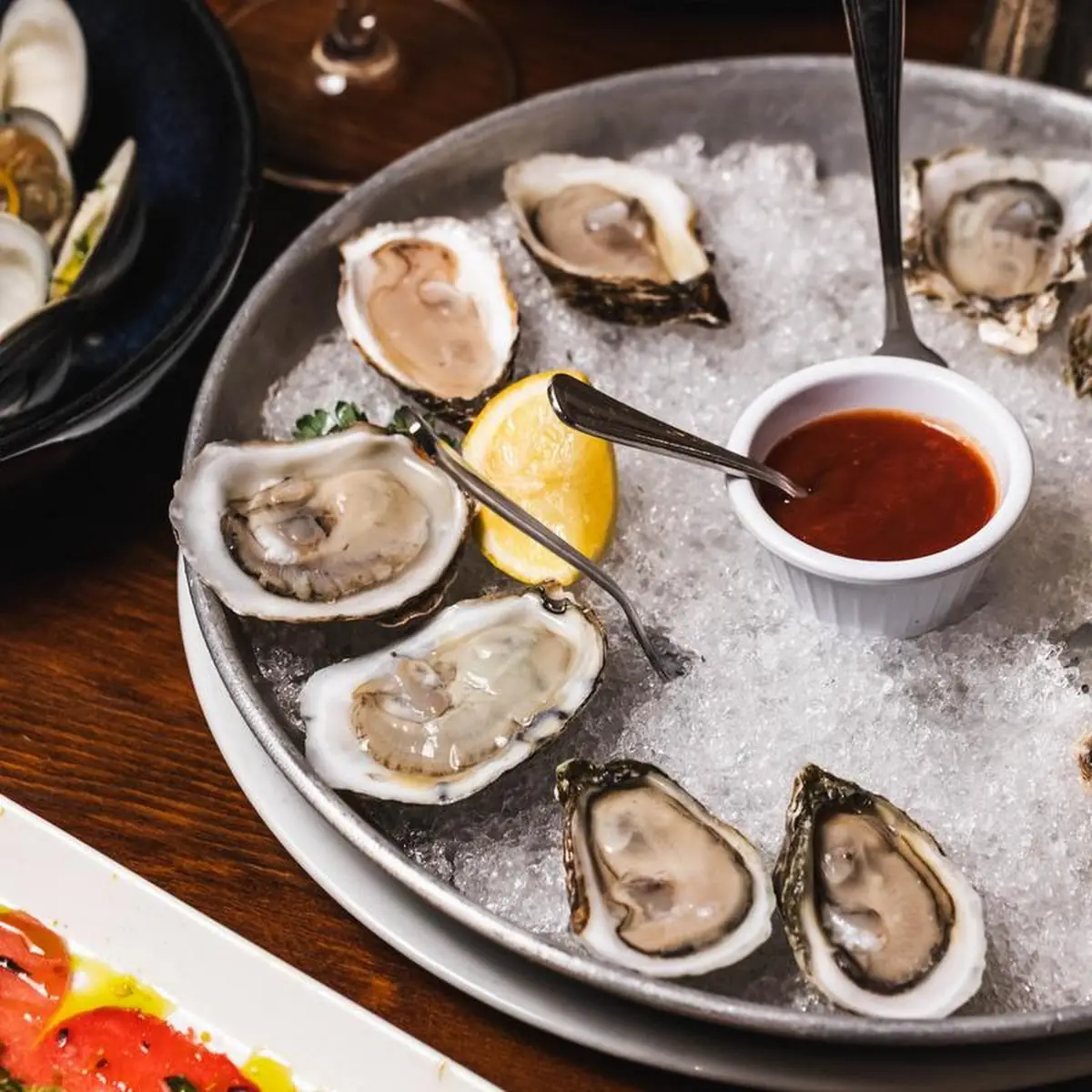 Oysters on Half Shell