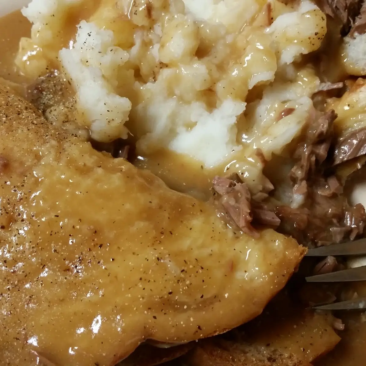 Hot Beef Sandwich
