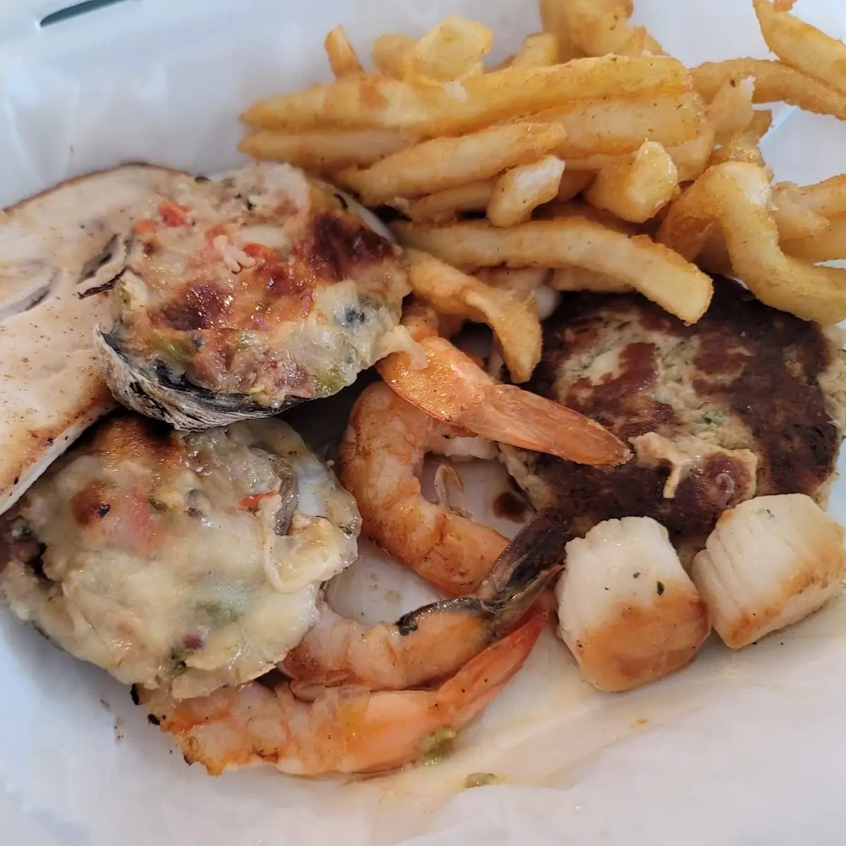 Seared Seafood Platter