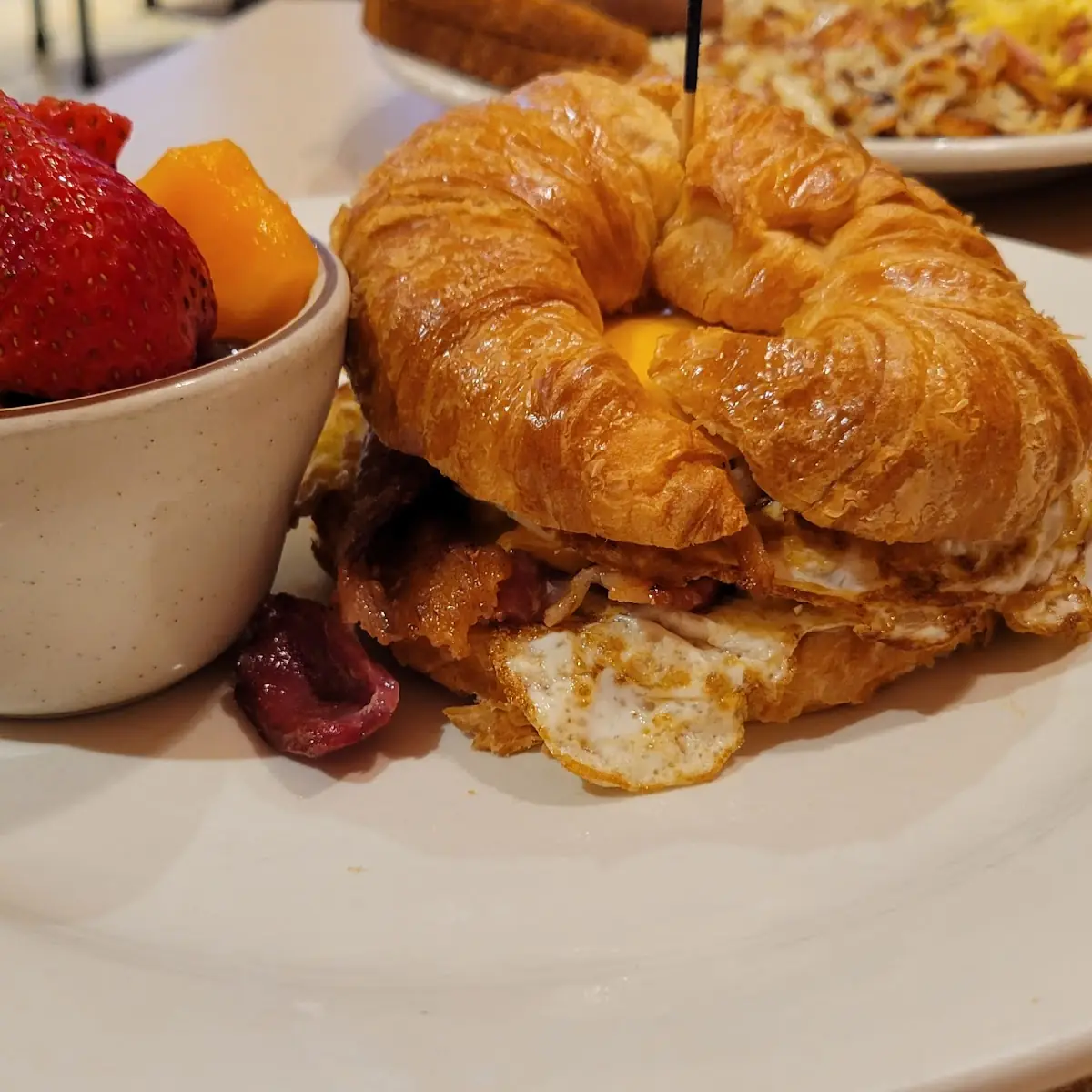 Croissant Breakfast Sandwich