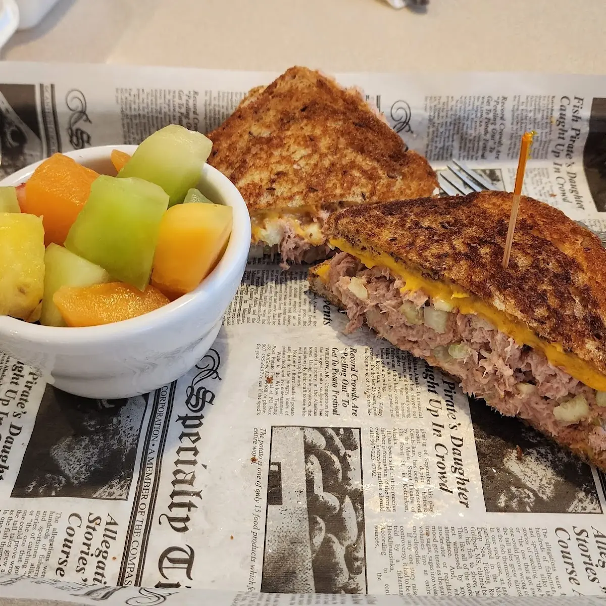 Avocado Chicken Melt