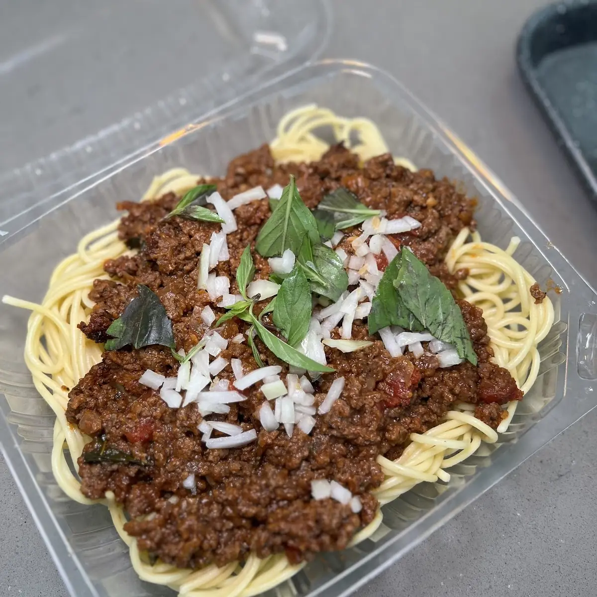 Thai Basil Spaghetti