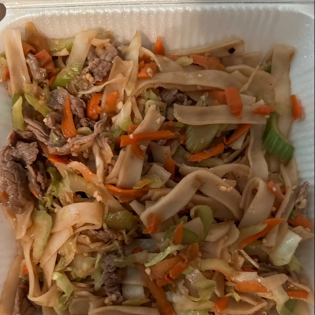 Beef Pan Fried Noodle