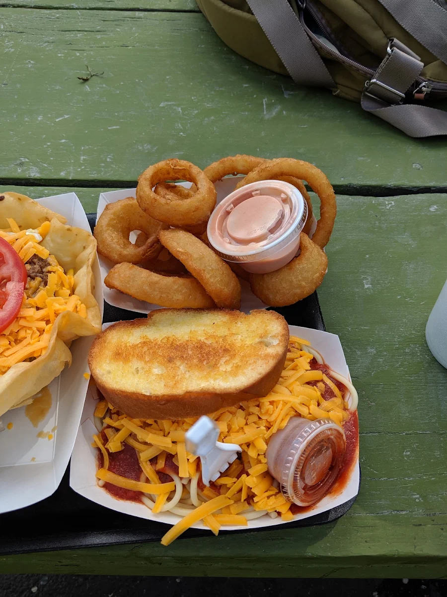 Taco Spaghetti Taco Salad
