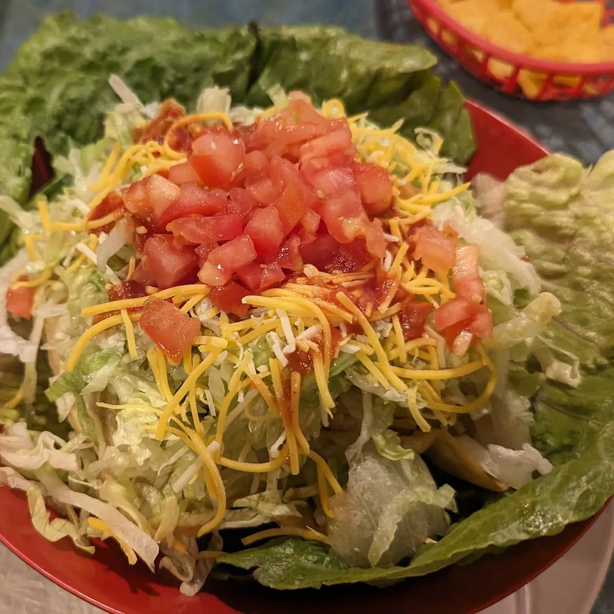 Taco Salad with Guacamole