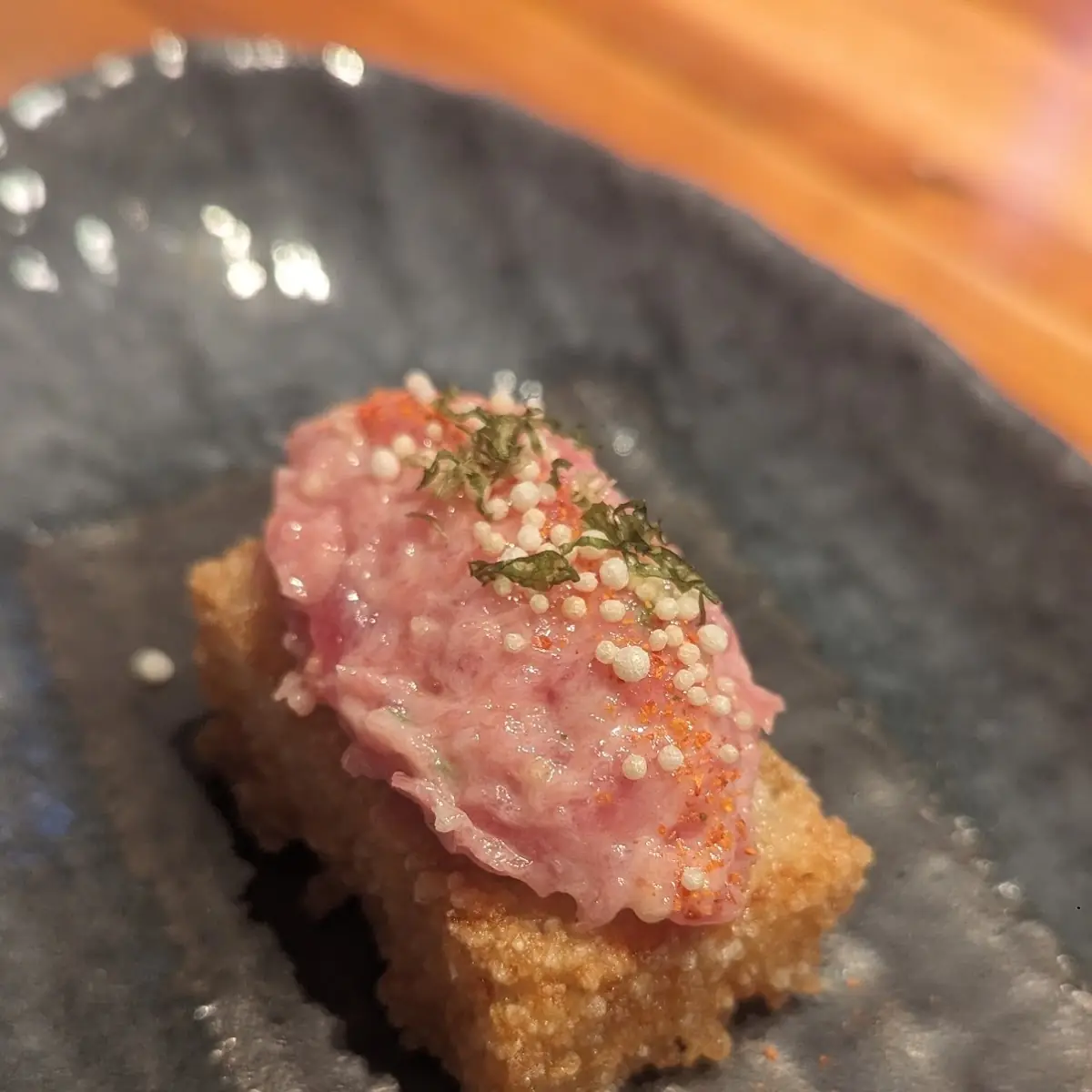 Spicy Tuna Crunchy Rice