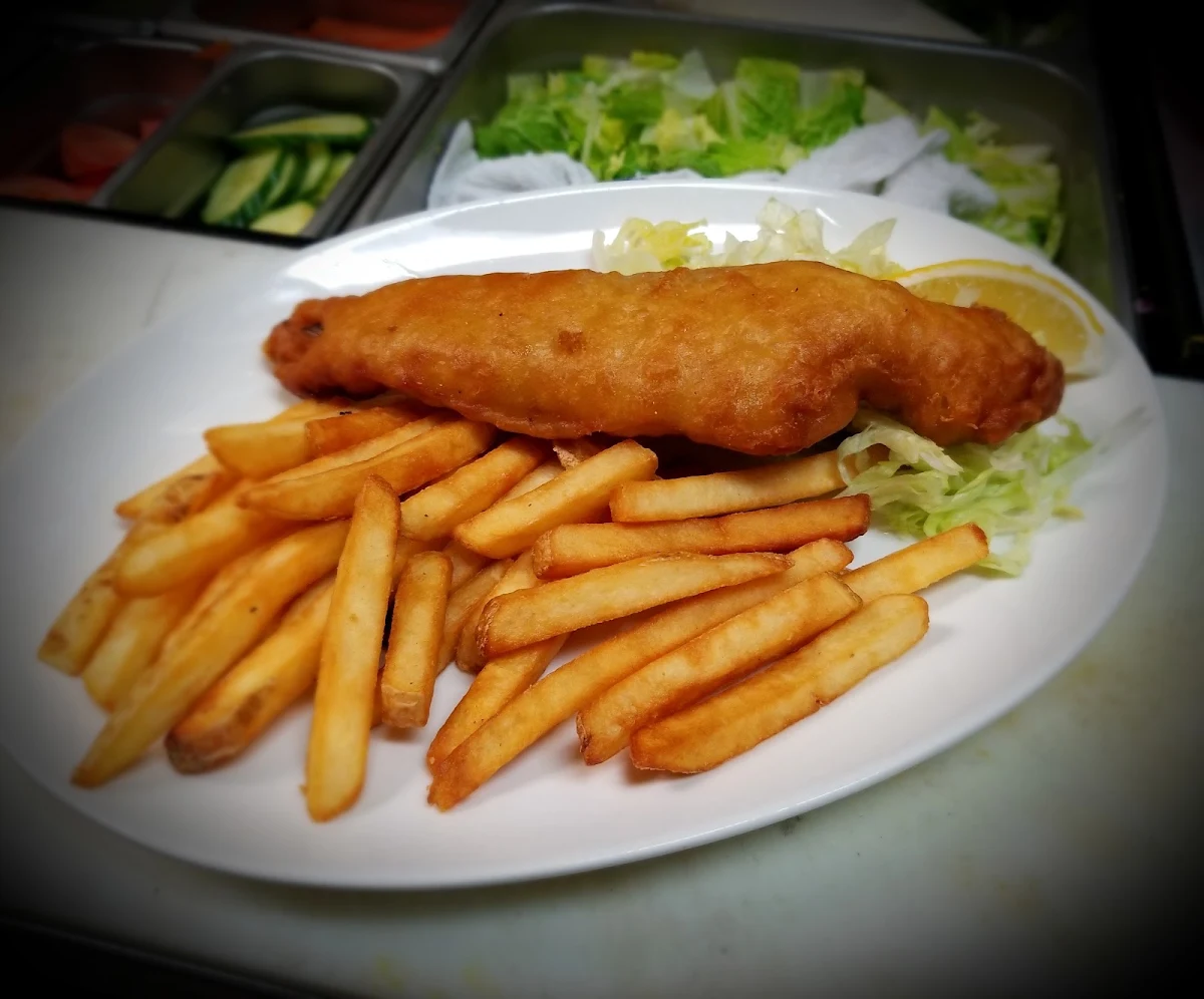 Beer Battered Fish & Chips