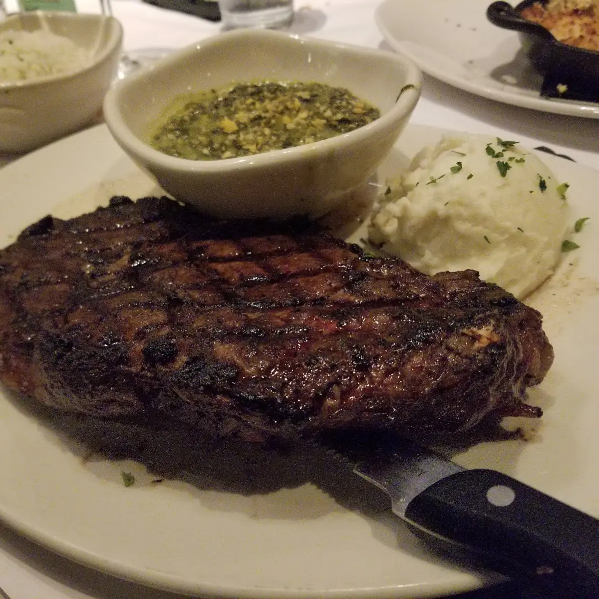 Steak and Mashed Potatoes with Gravy