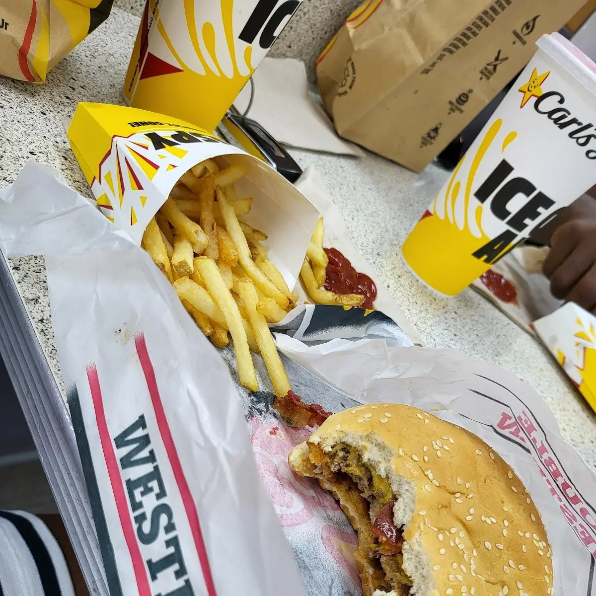 Western Bacon Cheeseburger Combo