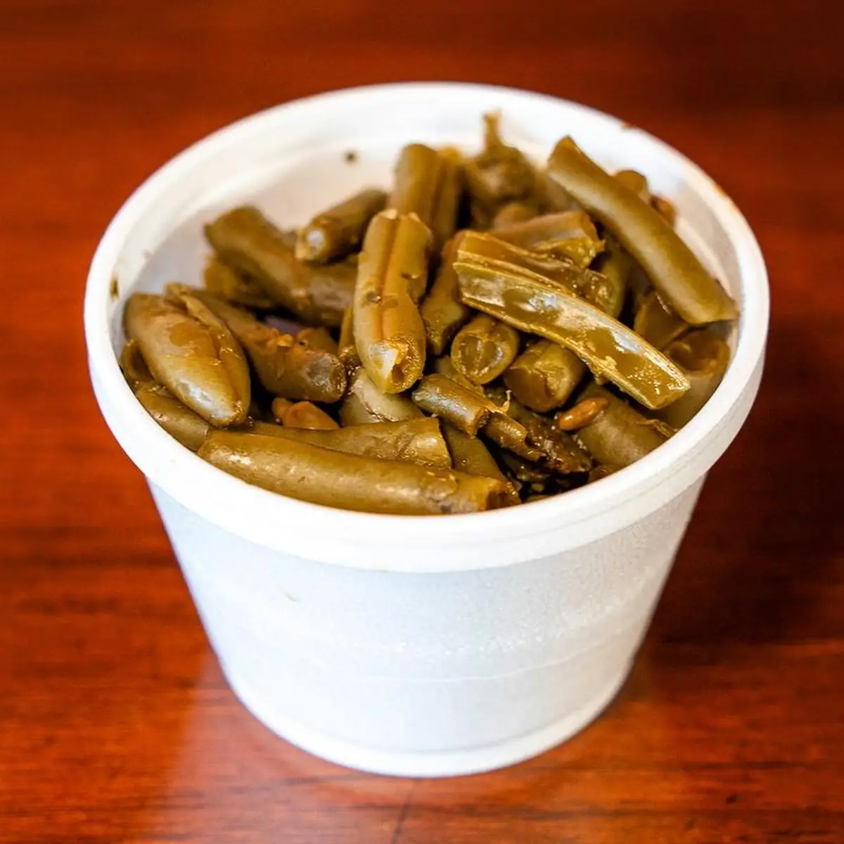 Seasoned Green Beans No Meat