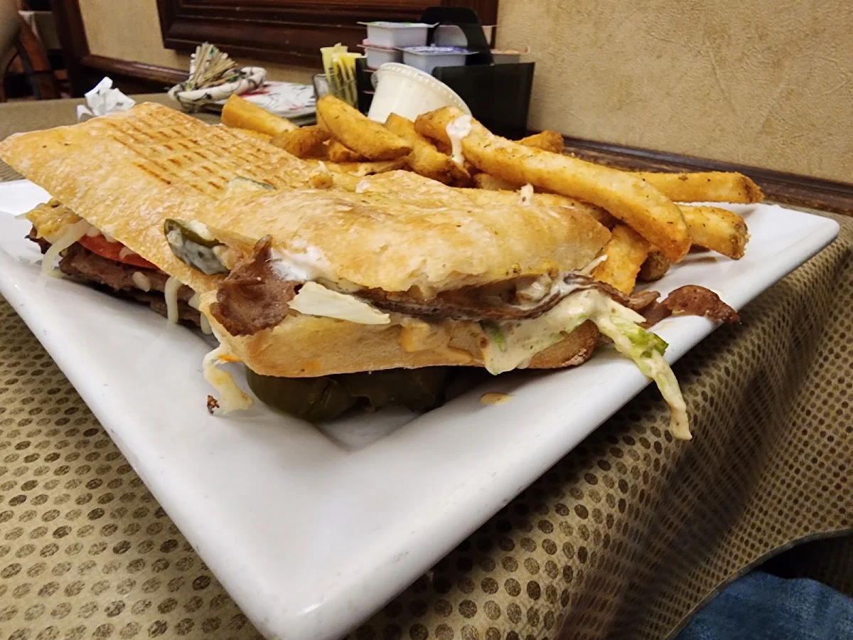 Stacked Steak Sandwich