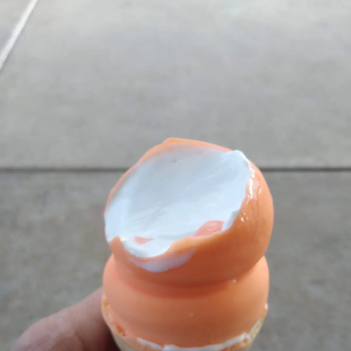 Vanilla Ice Cream Cone Creamsicle Dip