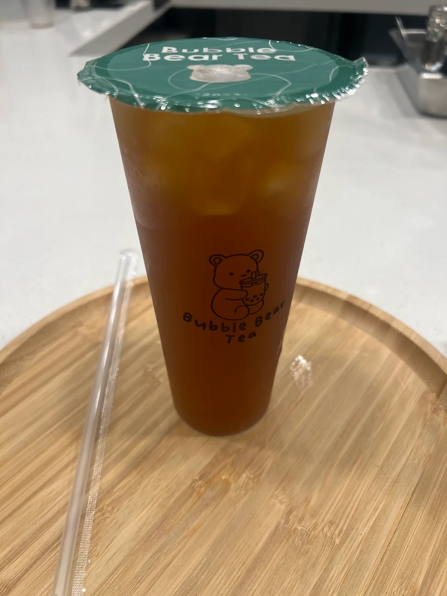 Thai Iced Tea with Boba