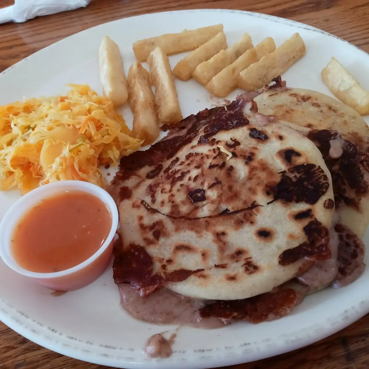 Bean and Cheese Pupusas