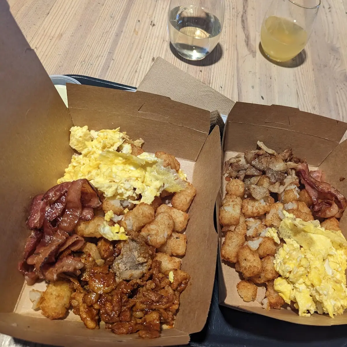Brunch with Pork Belly