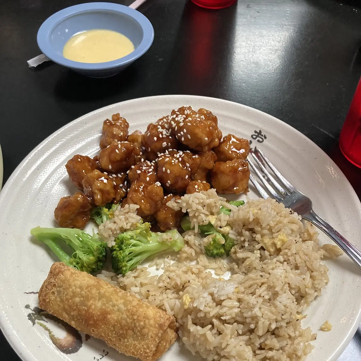 Orange Chicken with Brown Rice