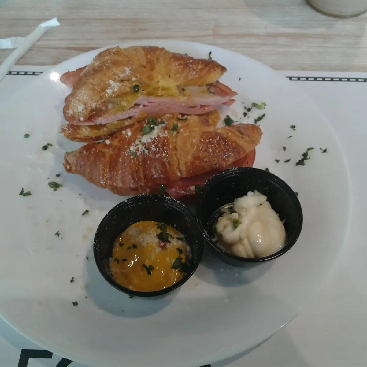 Ham and Cheese Croissant
