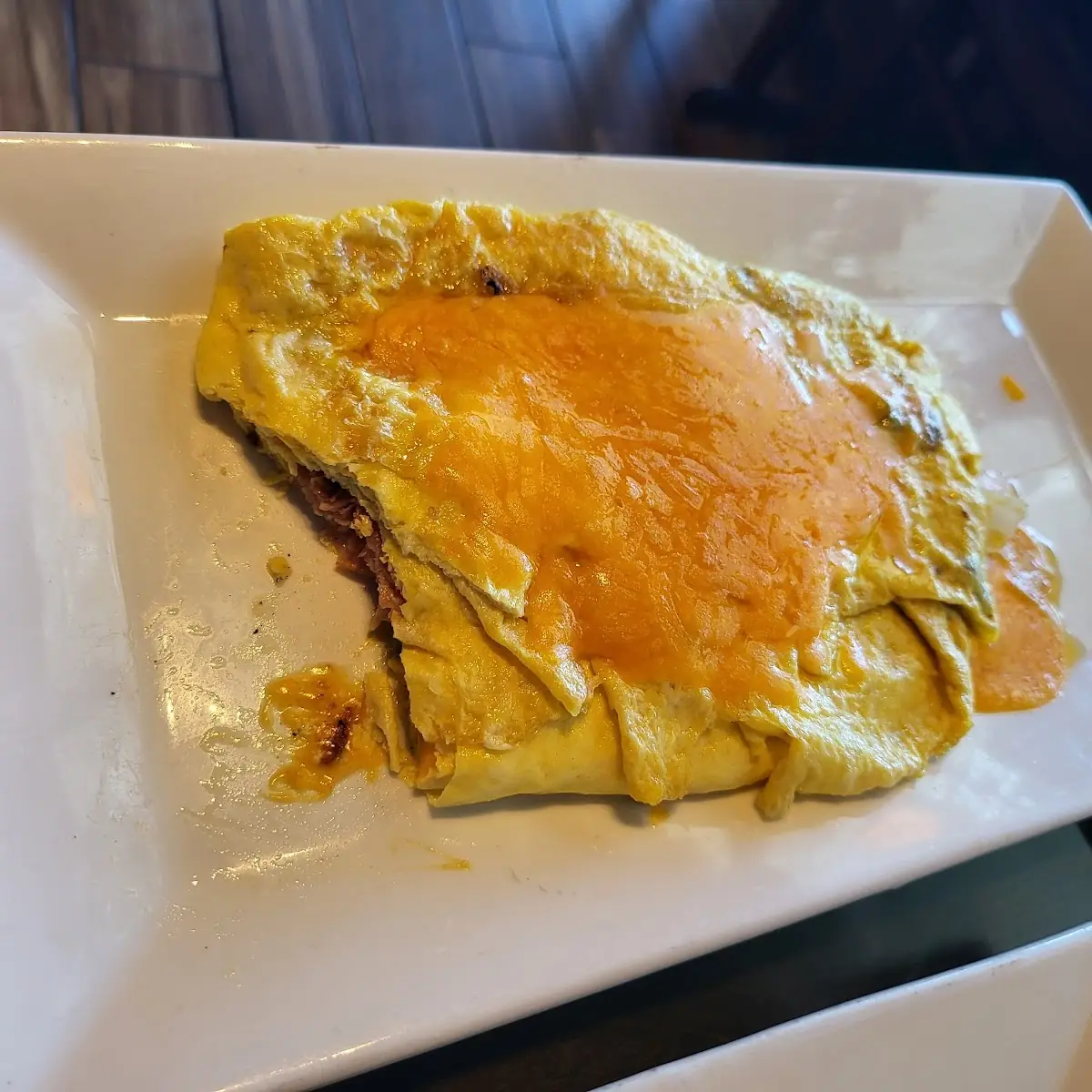 Ham and Cheese Omelet