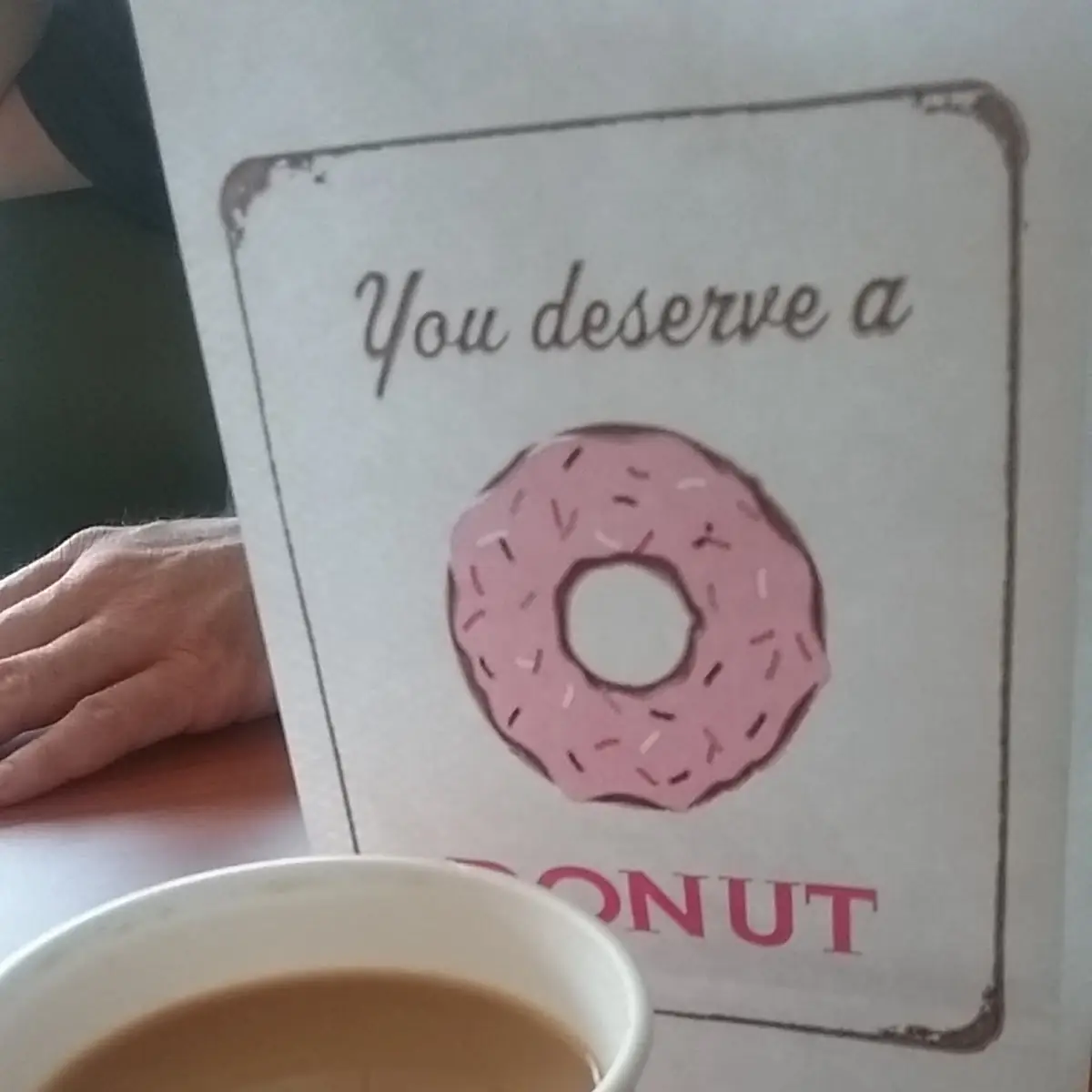 Coffee and Donut