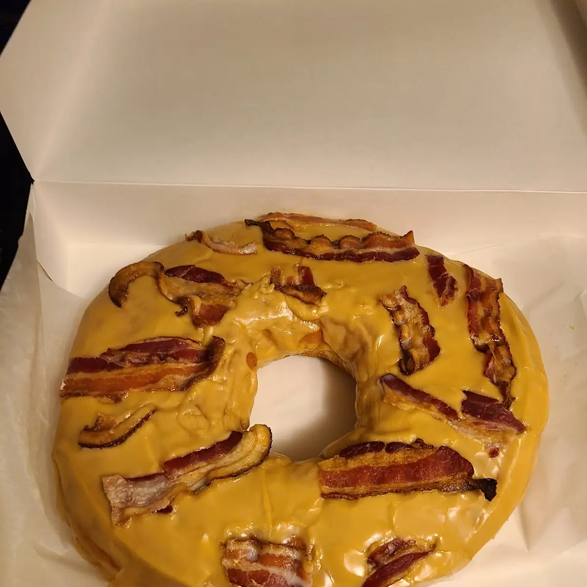 Maple Bacon Extra Large Doughnut