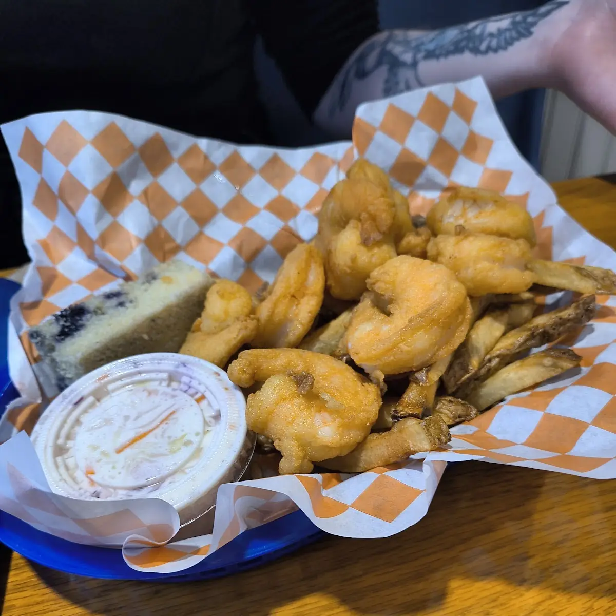 Fried Shrimp Platter