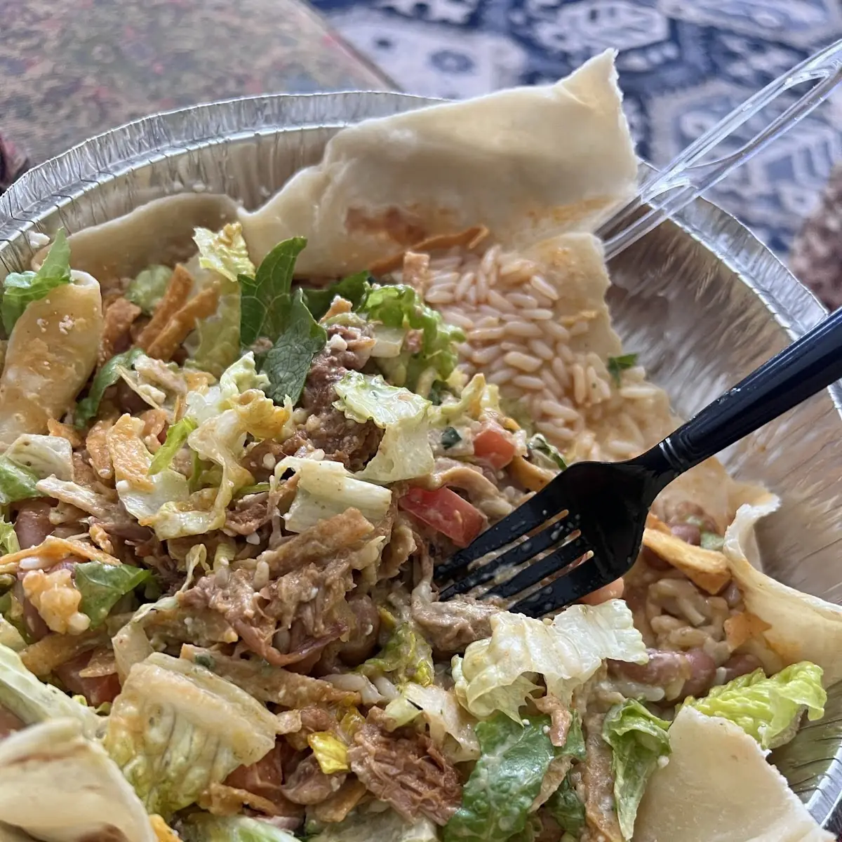 Shredded Chicken Salad