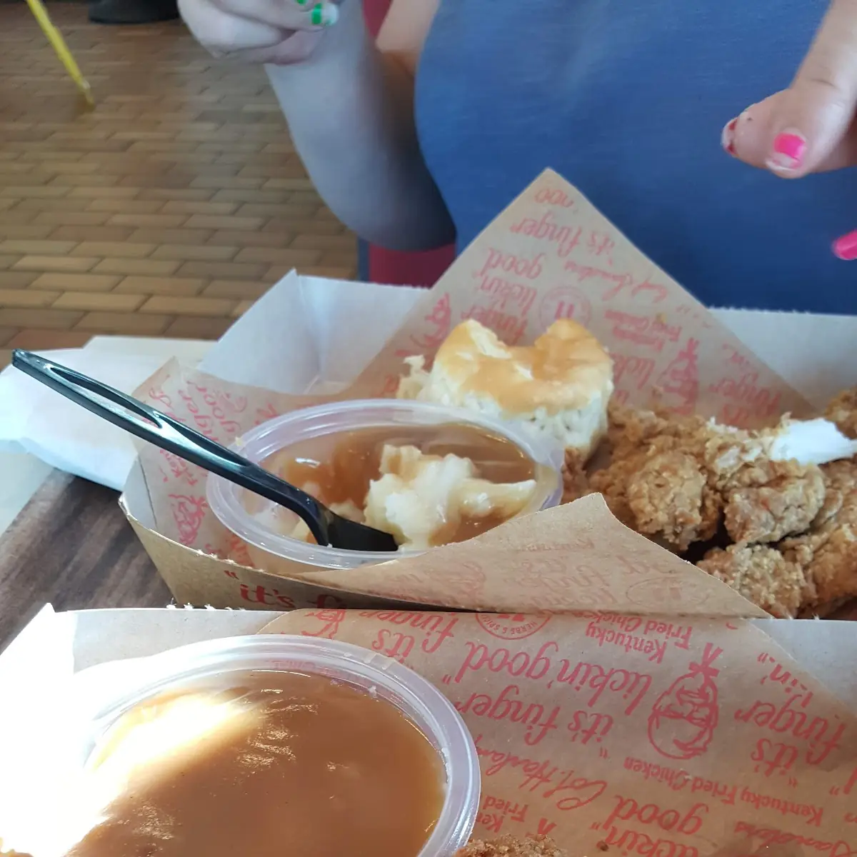 Chicken Biscuit and Gravy
