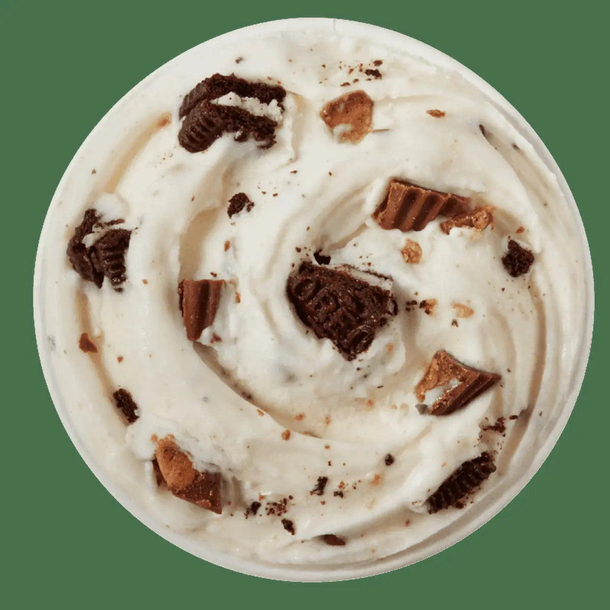 Turtle Pecan Cluster Blizzard Treat