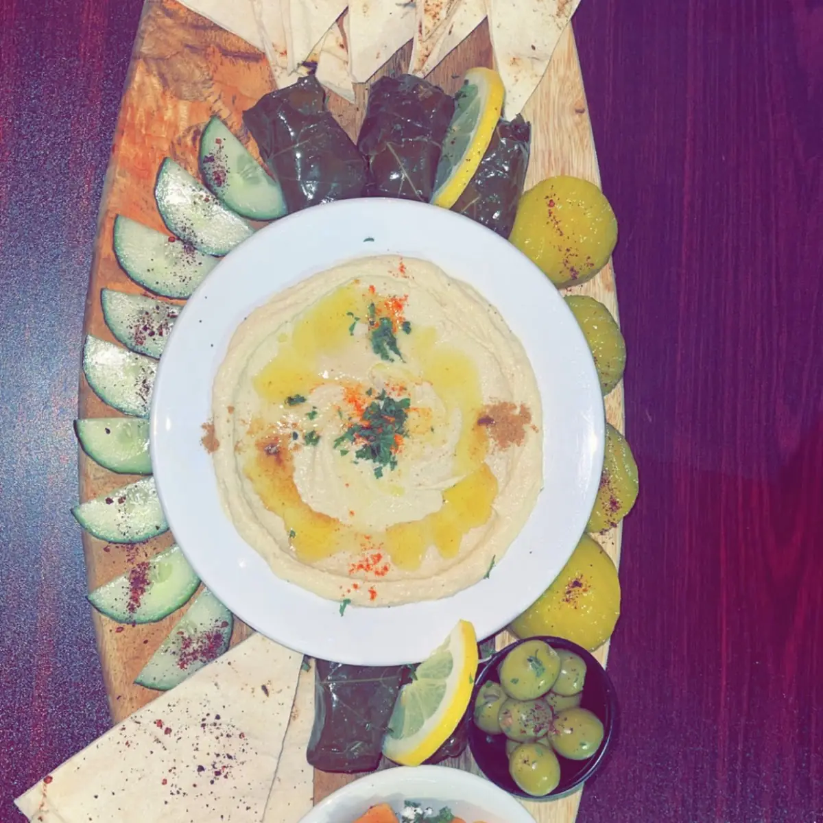 Hummus Plate