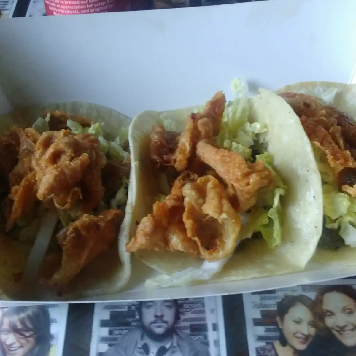 Fried Chicken Tacos