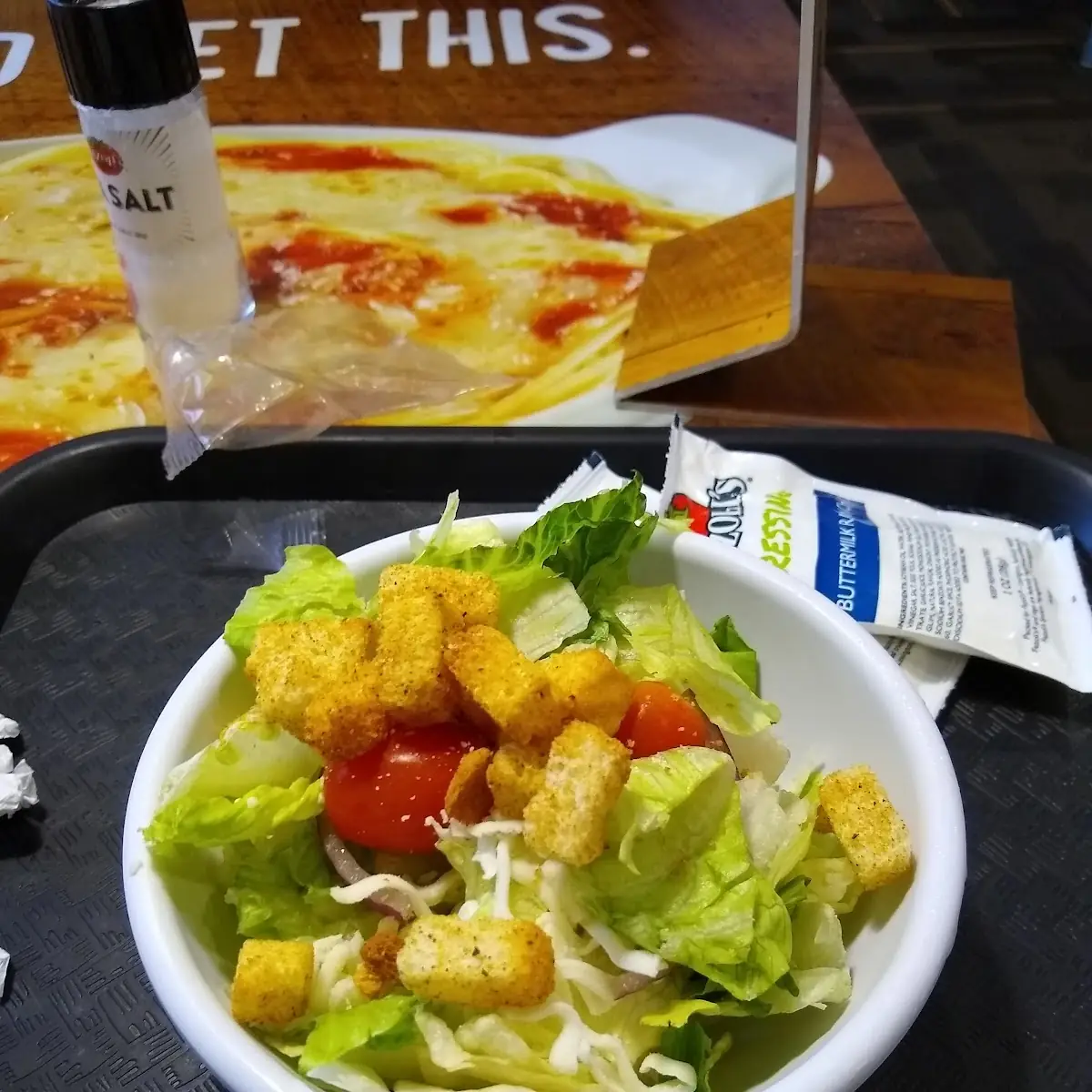 Chicken Bacon Caesar Salad