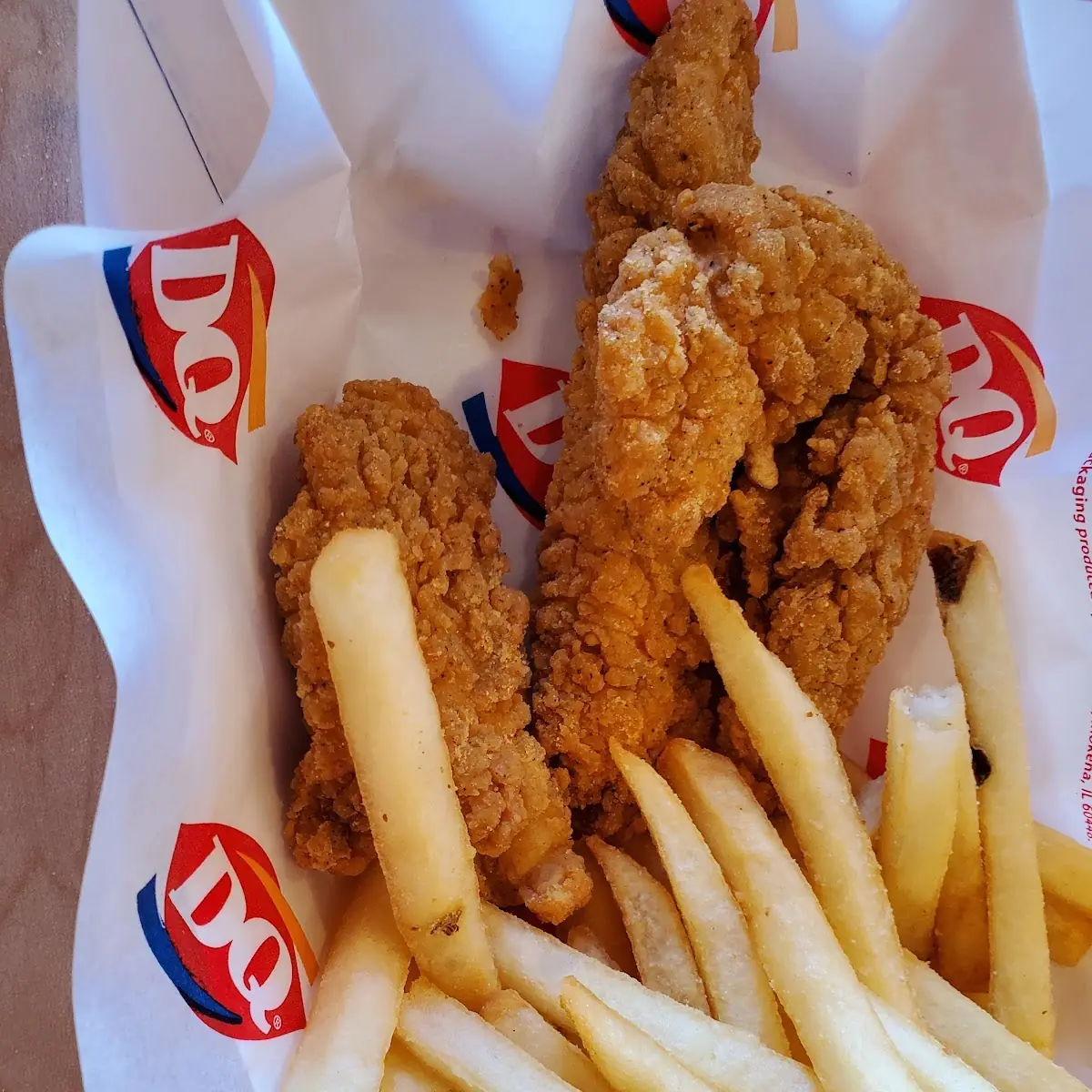 4-PC Chicken Strip Basket