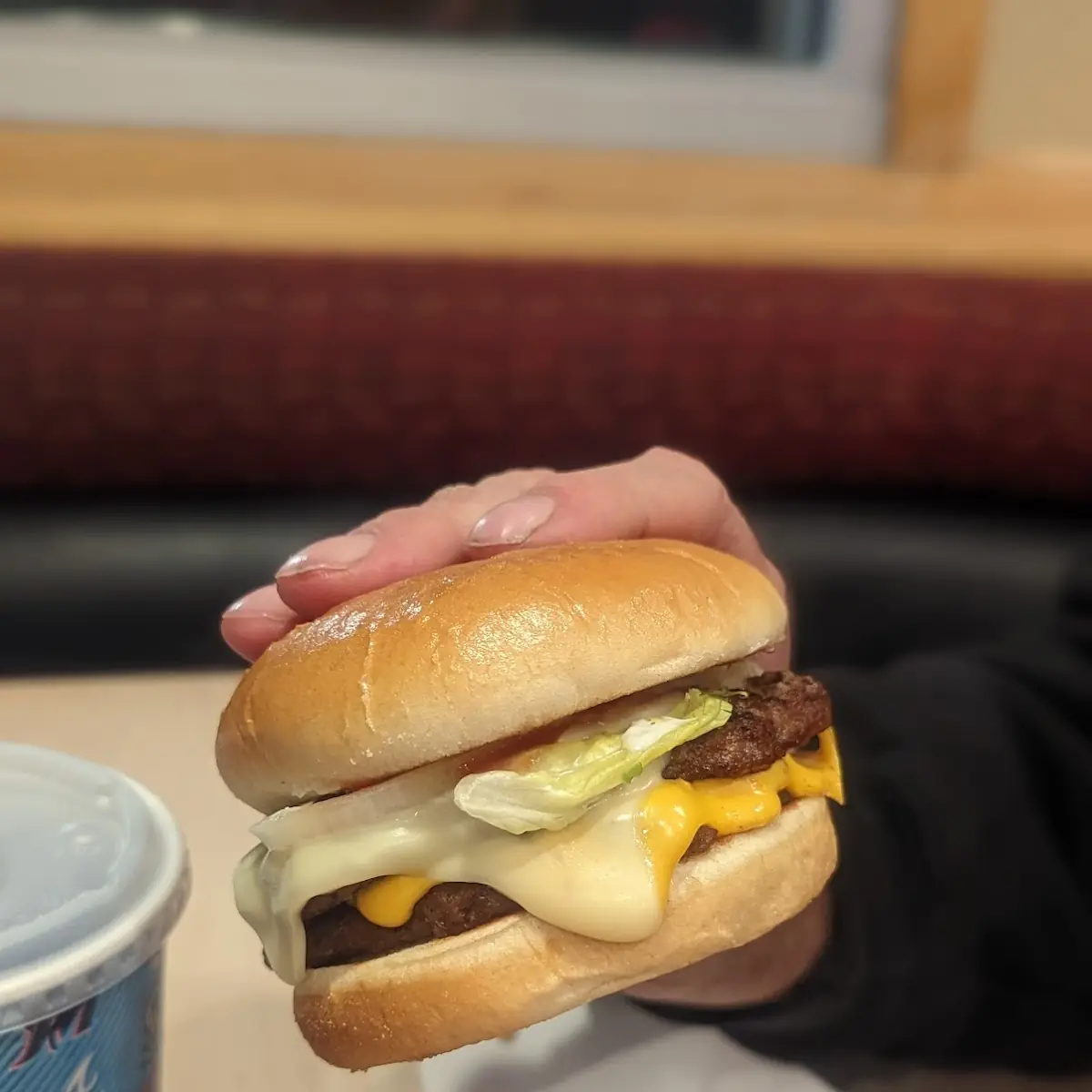 Cheeseburger Combo Sandwich